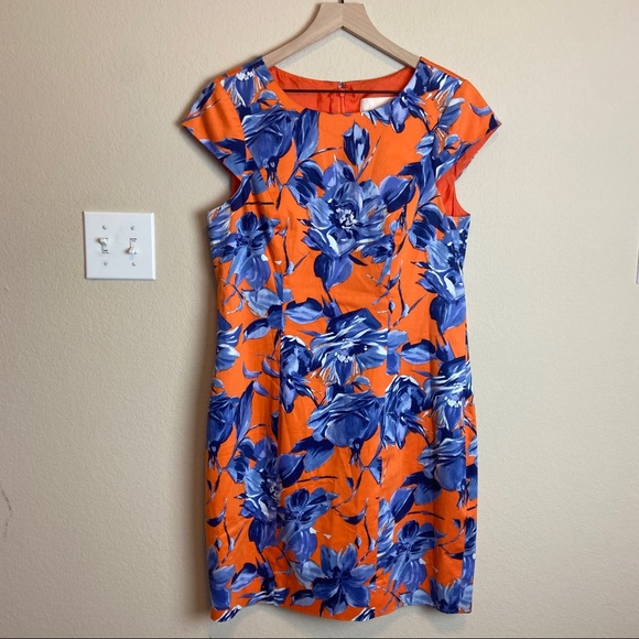 J.Crew Collection Floral Dress Size 10 - Picture 3 of 14